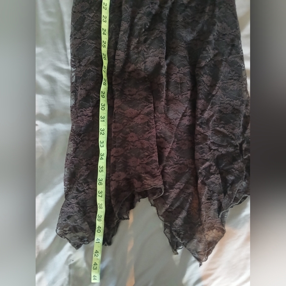 Vtg y2k brown lace dress - Picture 4 of 5